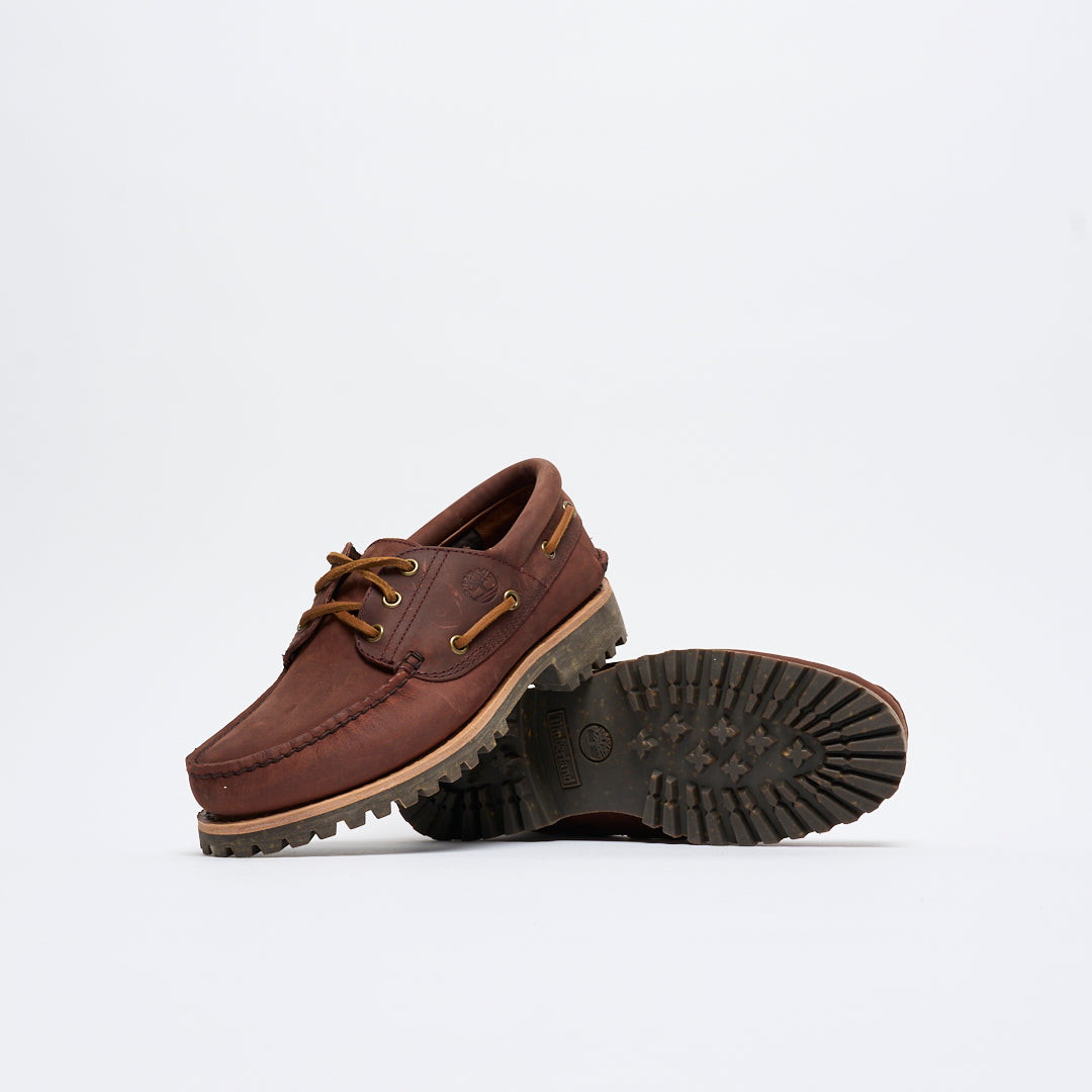 Timberland - Authentic Boat Shoes Nubuck (Medium Brown)