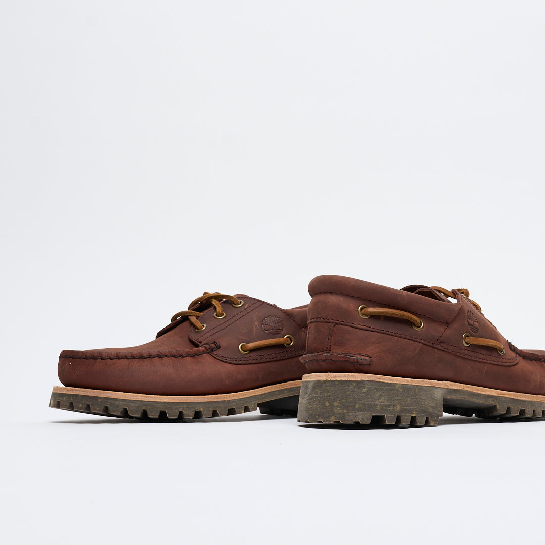 Timberland - Authentic Boat Shoes Nubuck (Medium Brown)
