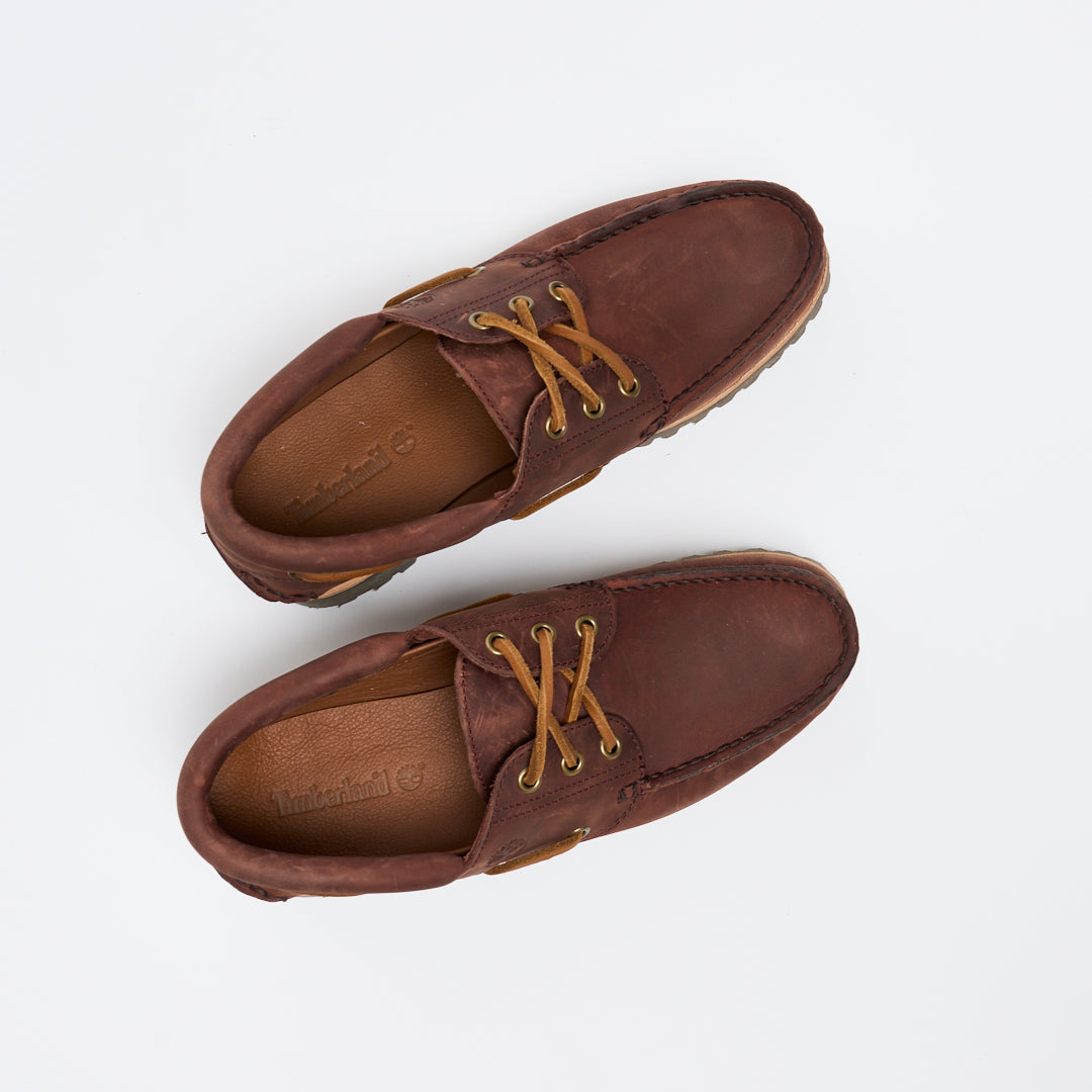 Timberland - Authentic Boat Shoes Nubuck (Medium Brown)
