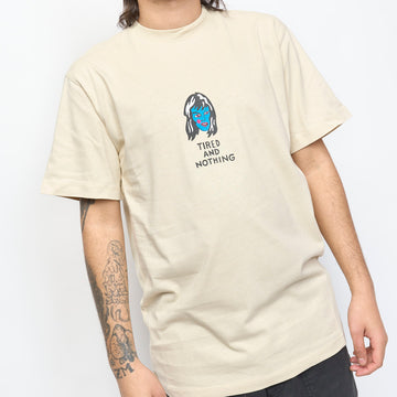 Tired Skateboards - Ghost Tee Organic (Beige)