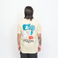 Tired Skateboards - Ghost Tee Organic (Beige)