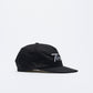 Tired Skateboards - Old Mobil 5 panel Cap USA (Black)