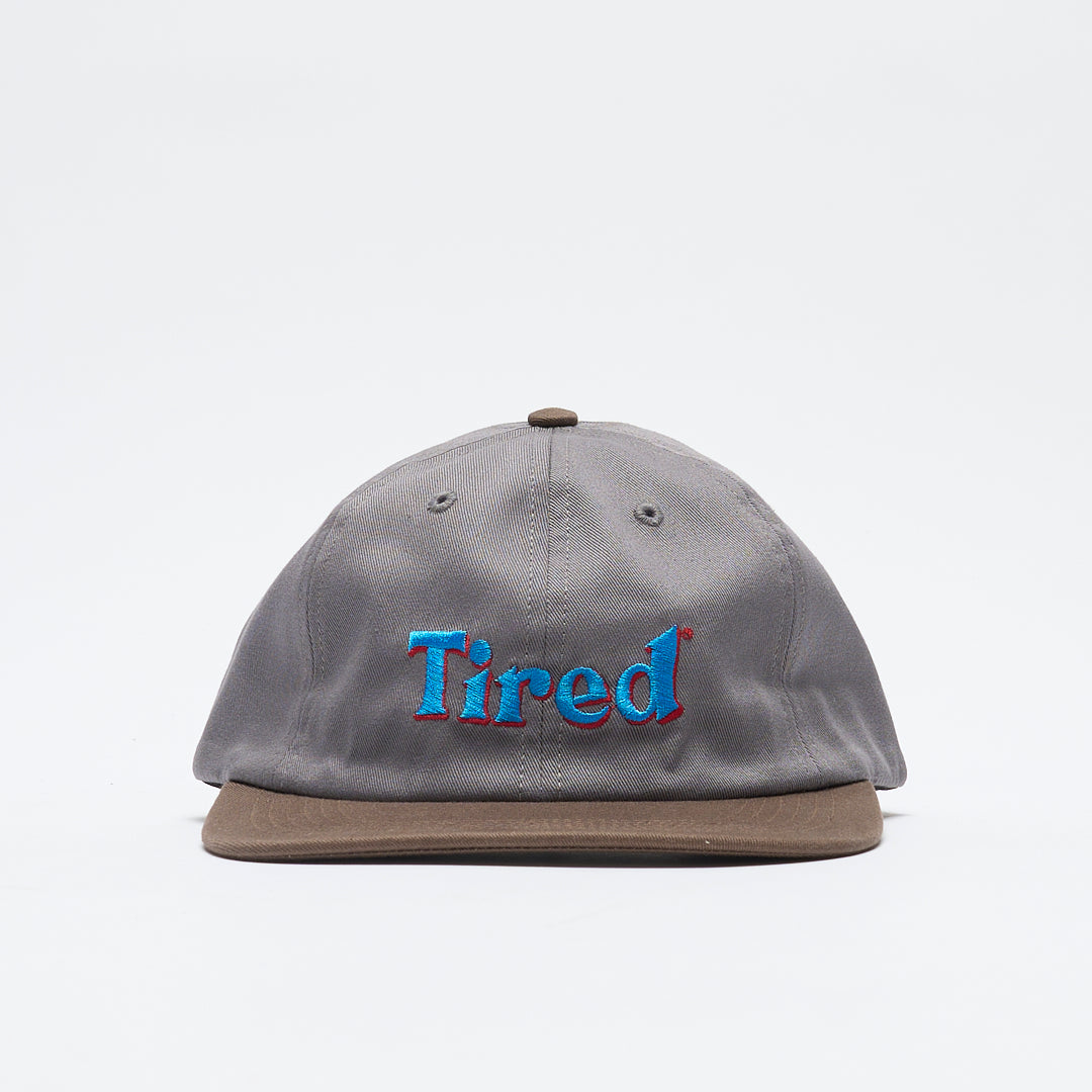 Tired Skateboards - Tired Two Tone Logo Cap (Grey/Brown)