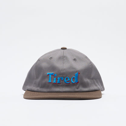 Tired Skateboards - Tired Two Tone Logo Cap (Grey/Brown)