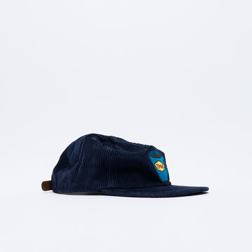 Tired Skateboards - Washed Cord Cap (Navy)