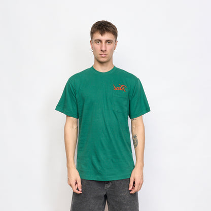 Tired Skateboards - Workstation Pocket SS Tee (Dark Green)