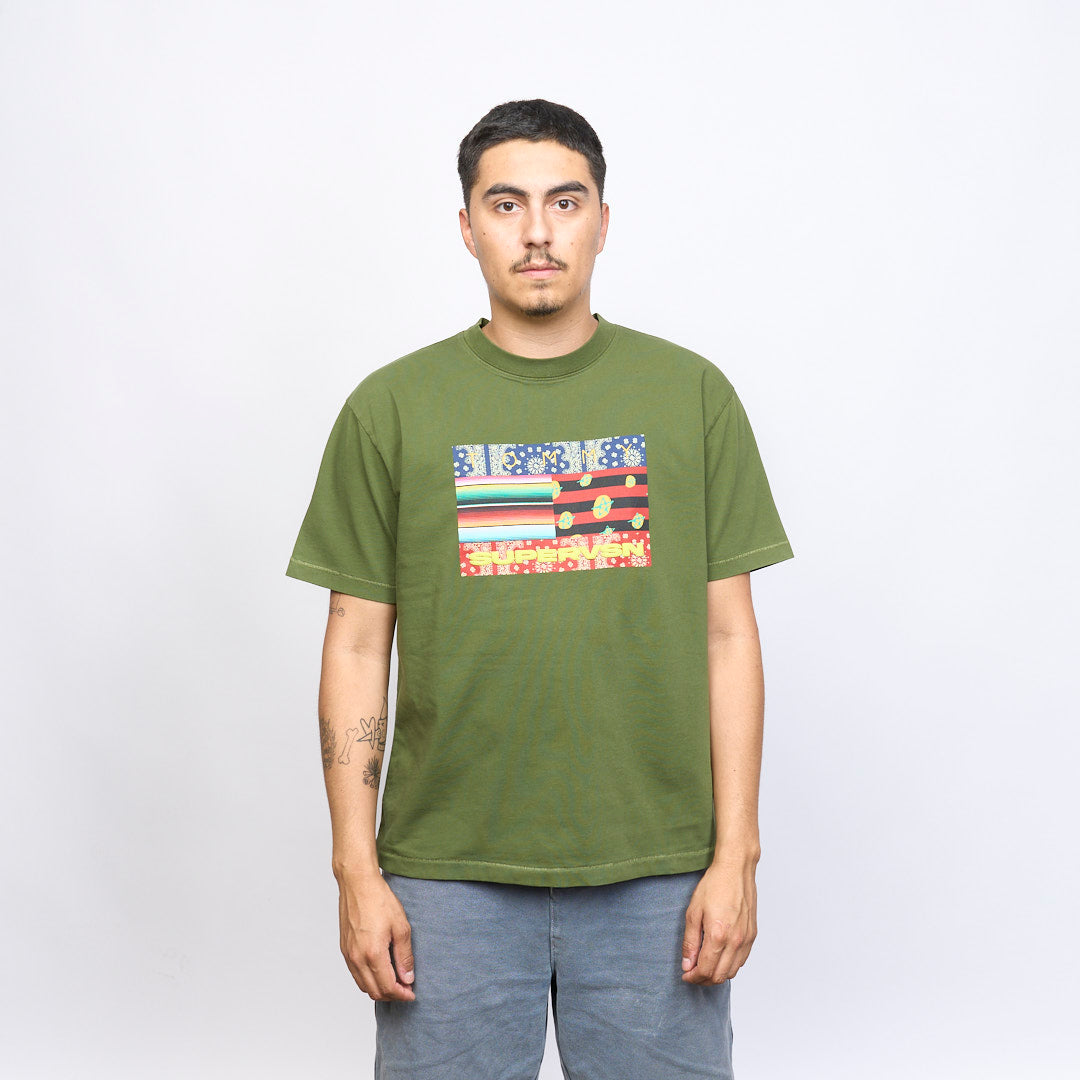 Tommy Jeans x Supervsn - Tee Print (Cypress)