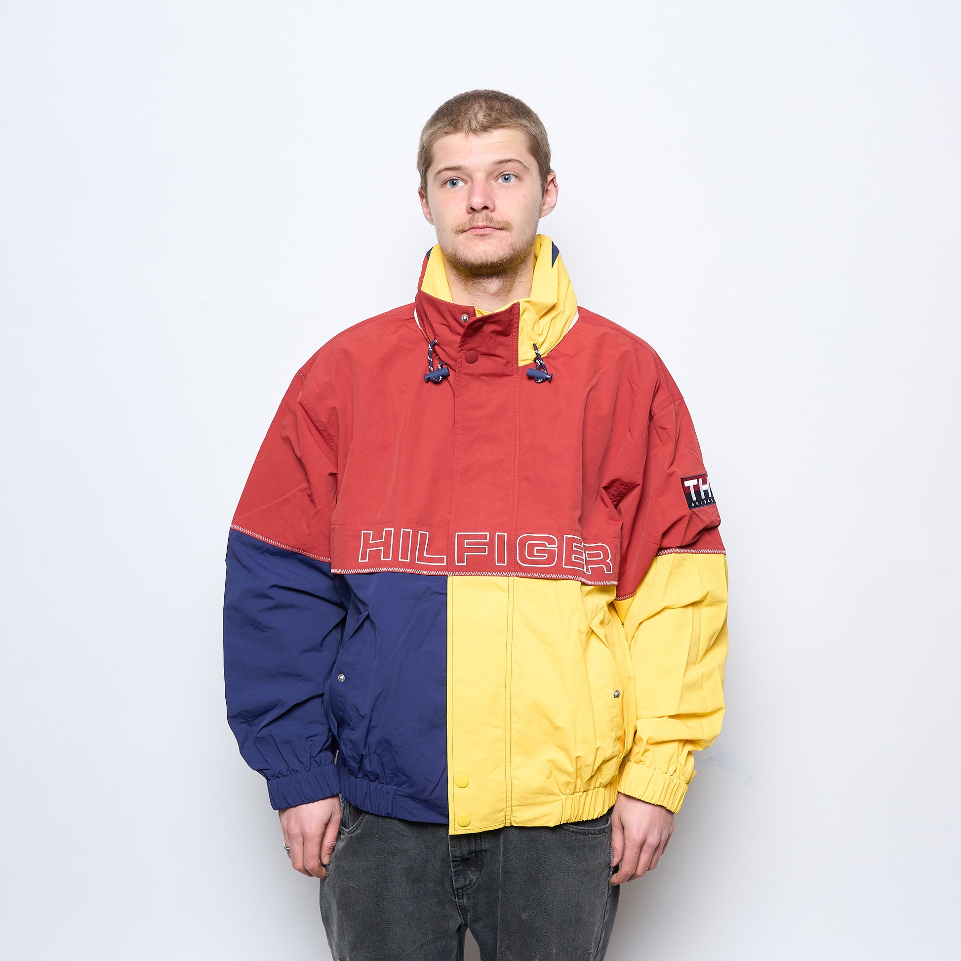 Tommy Hilfiger - Sailing Colour-Blocked Regatta Jacket (magma red/multi)