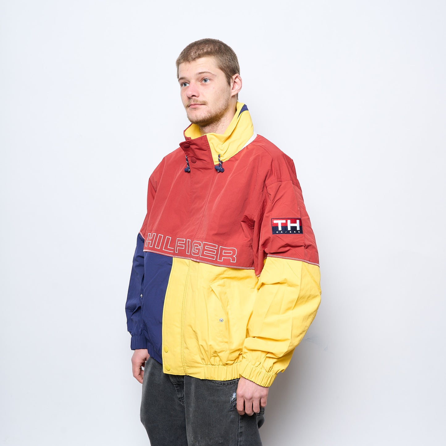 Tommy Hilfiger Sailing Colour-Blocked Regatta Jacket (magma red/multi)