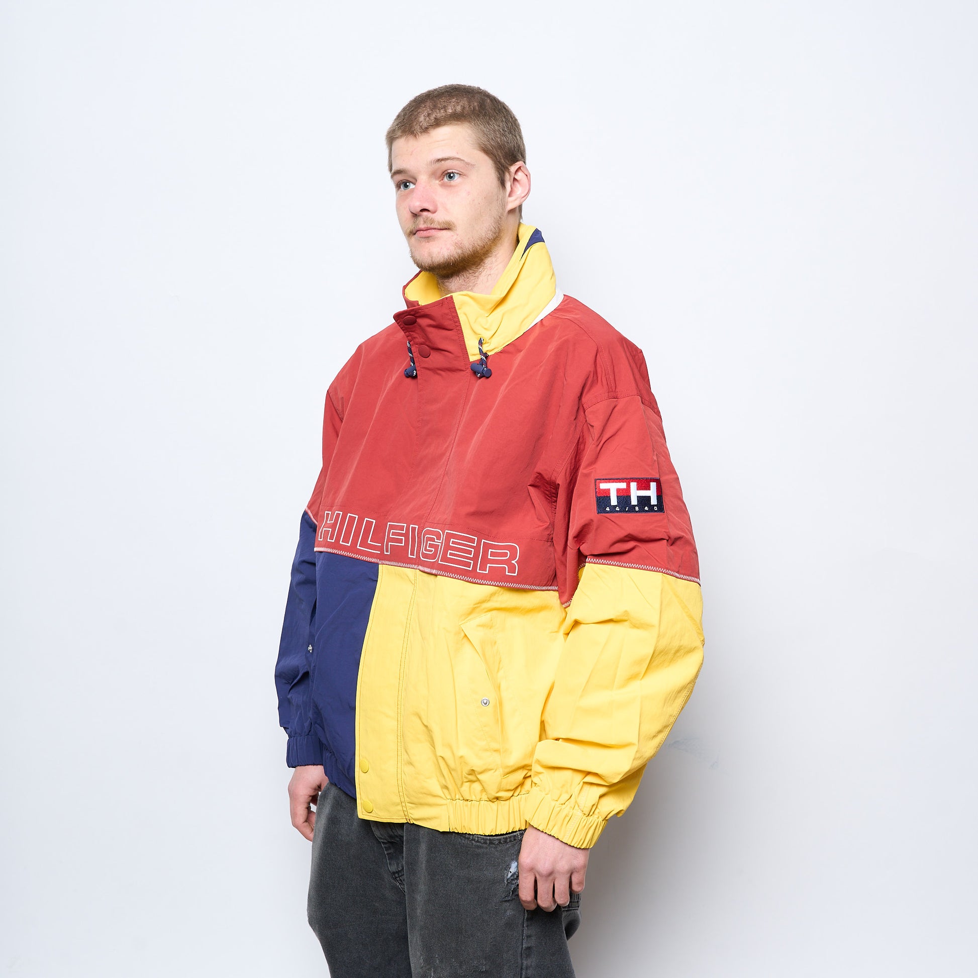Tommy Hilfiger Sailing Colour-Blocked Regatta Jacket (magma red/multi)
