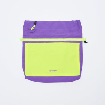 Topologie - Wares Bags Musette Medium (Electric Purple/Neon Yellow Papery)