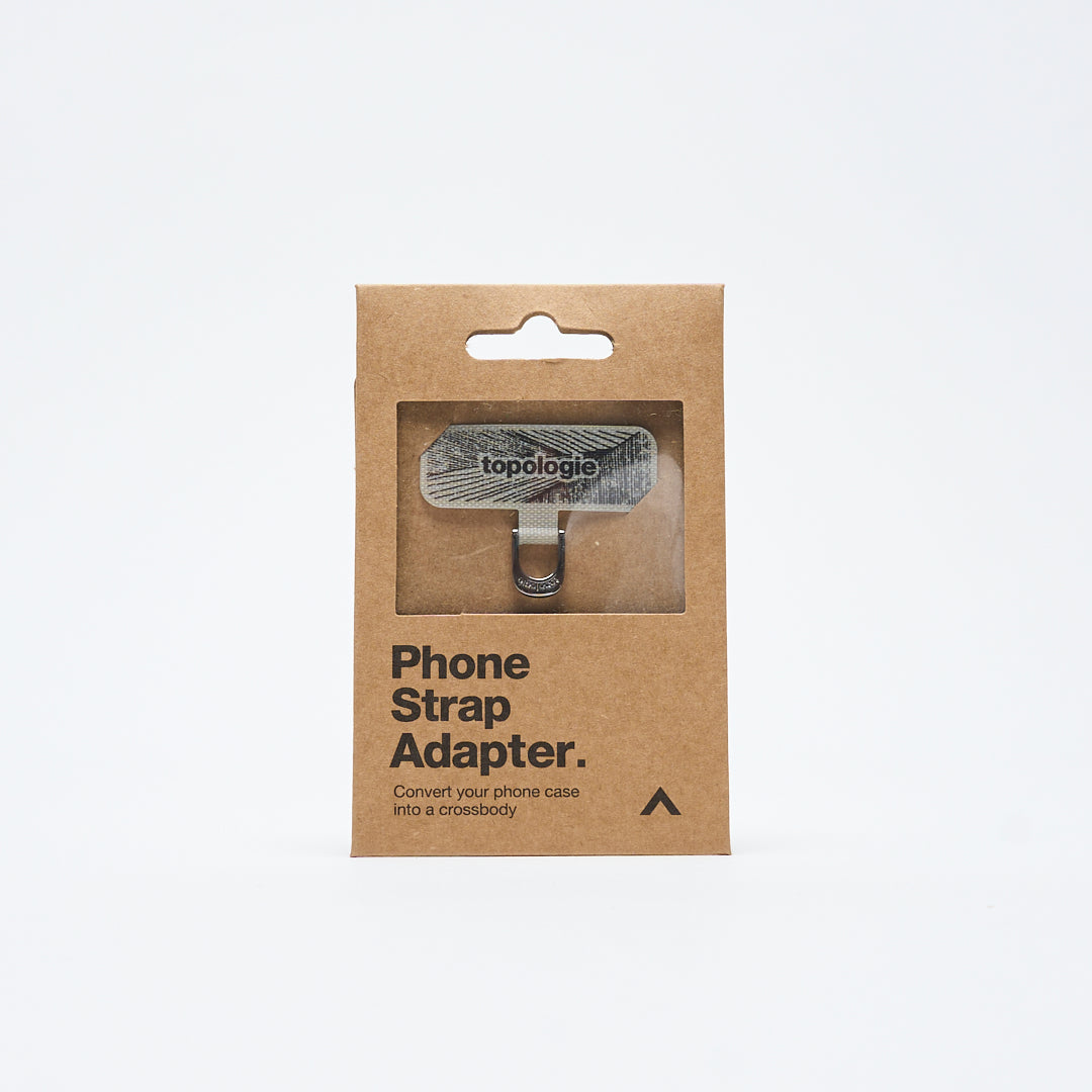 Topologie - Wares Phone Cases D-Ring Phone Strap Adapter (Grey)