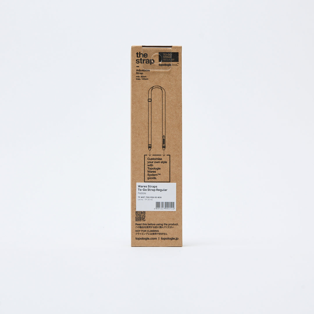 Topologie - Wares Straps To Go Strap Regular (Pebble)