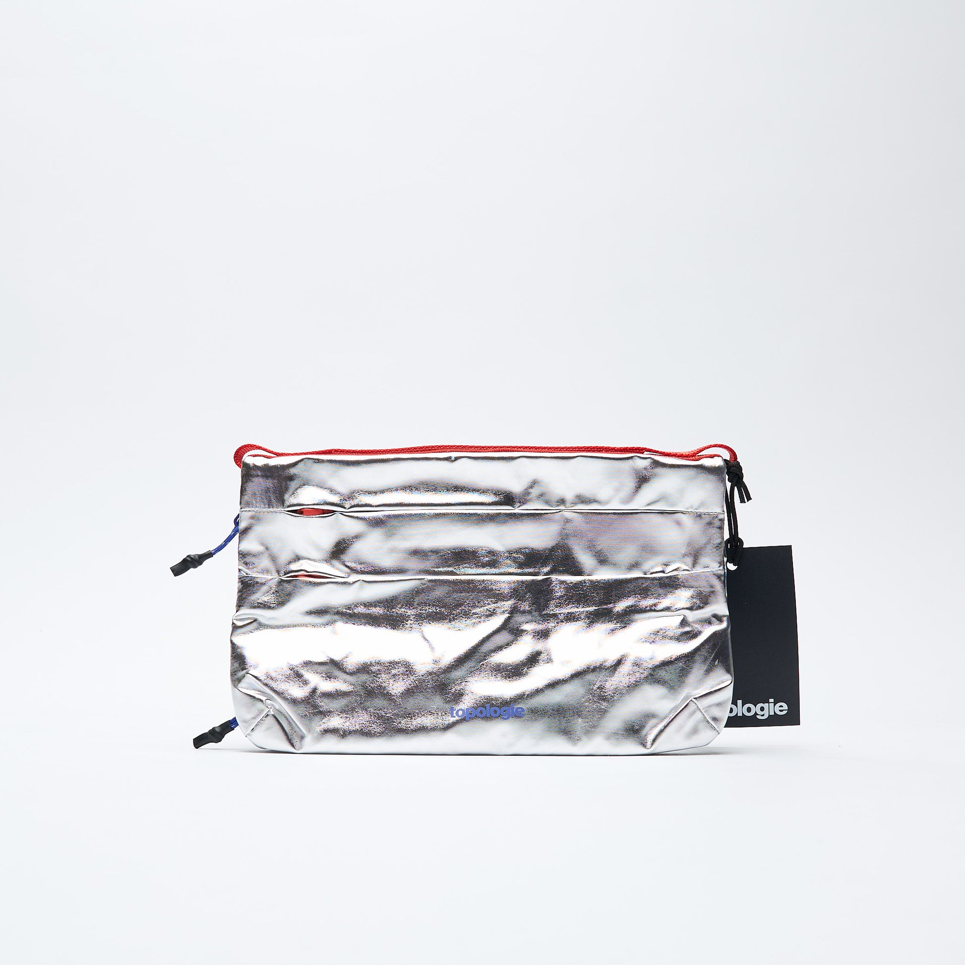Topologie - Wares Bags Flat Sacoche Small Satellite Metallic