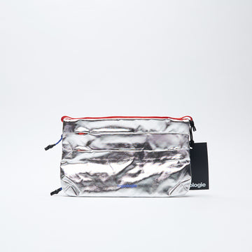 Topologie - Wares Bags Flat Sacoche Small Satellite Metallic