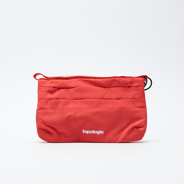 Topologie - Wares Bags Flat Sacoche Small Topologie Red Tech Sateen