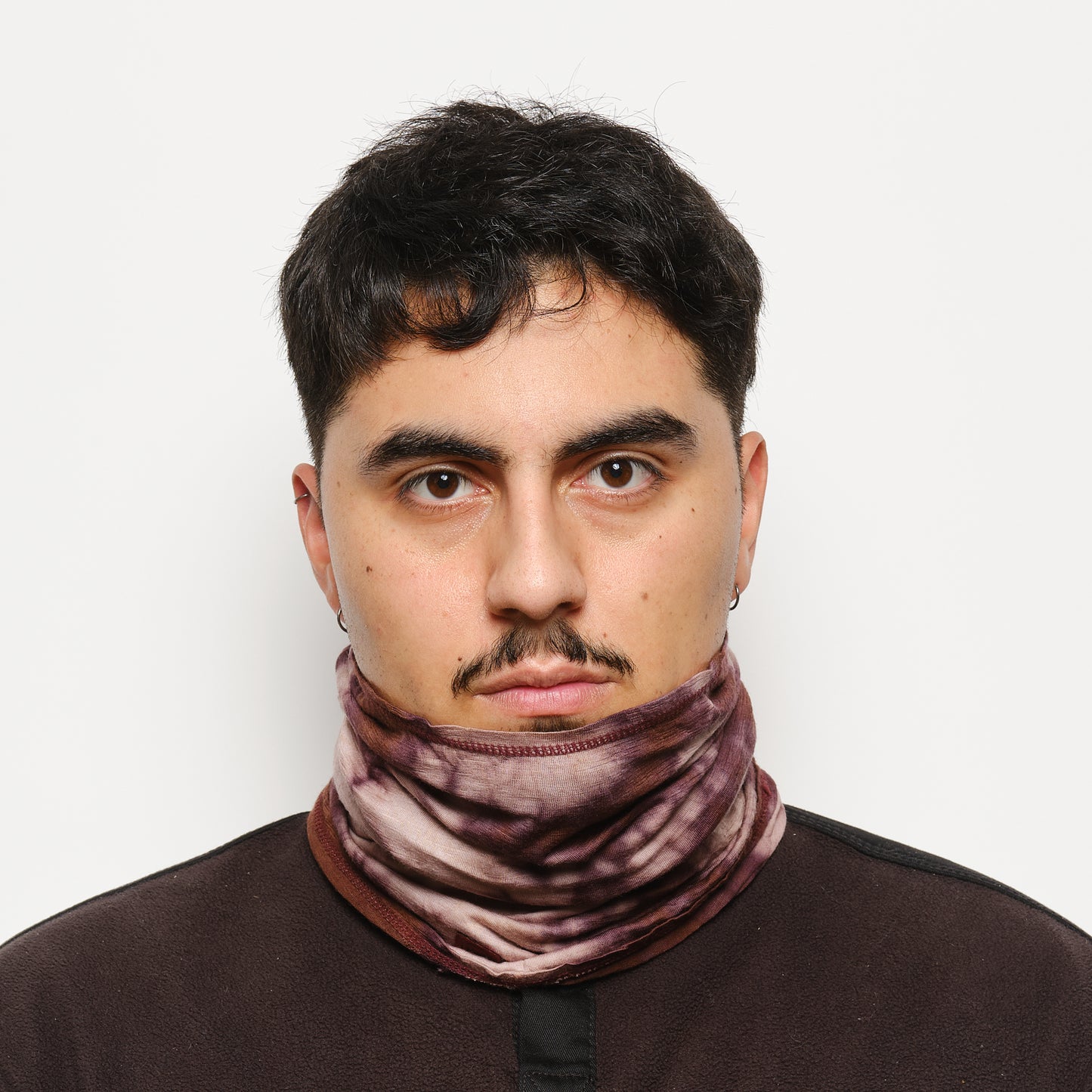 Tour de Cou - Buff - Merino Lightweight Natural Dye (Burgundy)