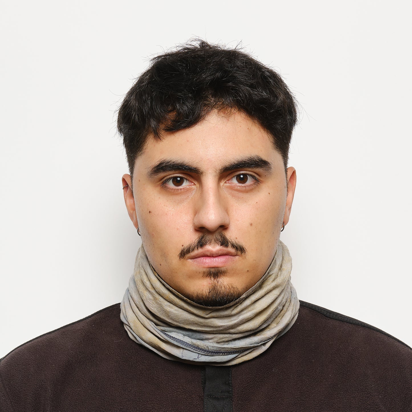 Tour de Cou - Buff - Merino Lightweight Natural Dye (Flint)