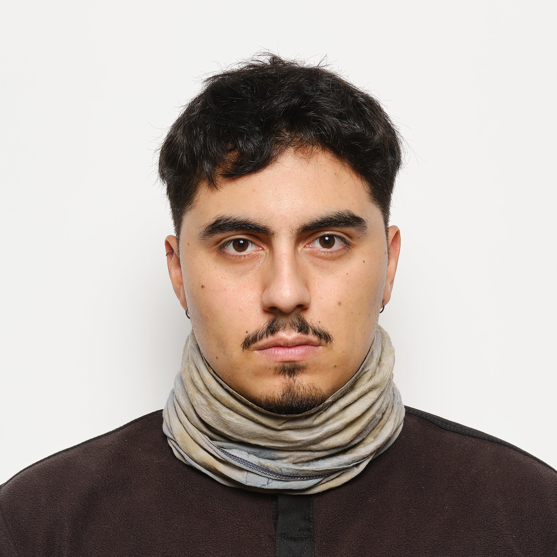 Tour de Cou - Buff - Merino Lightweight Natural Dye (Flint)