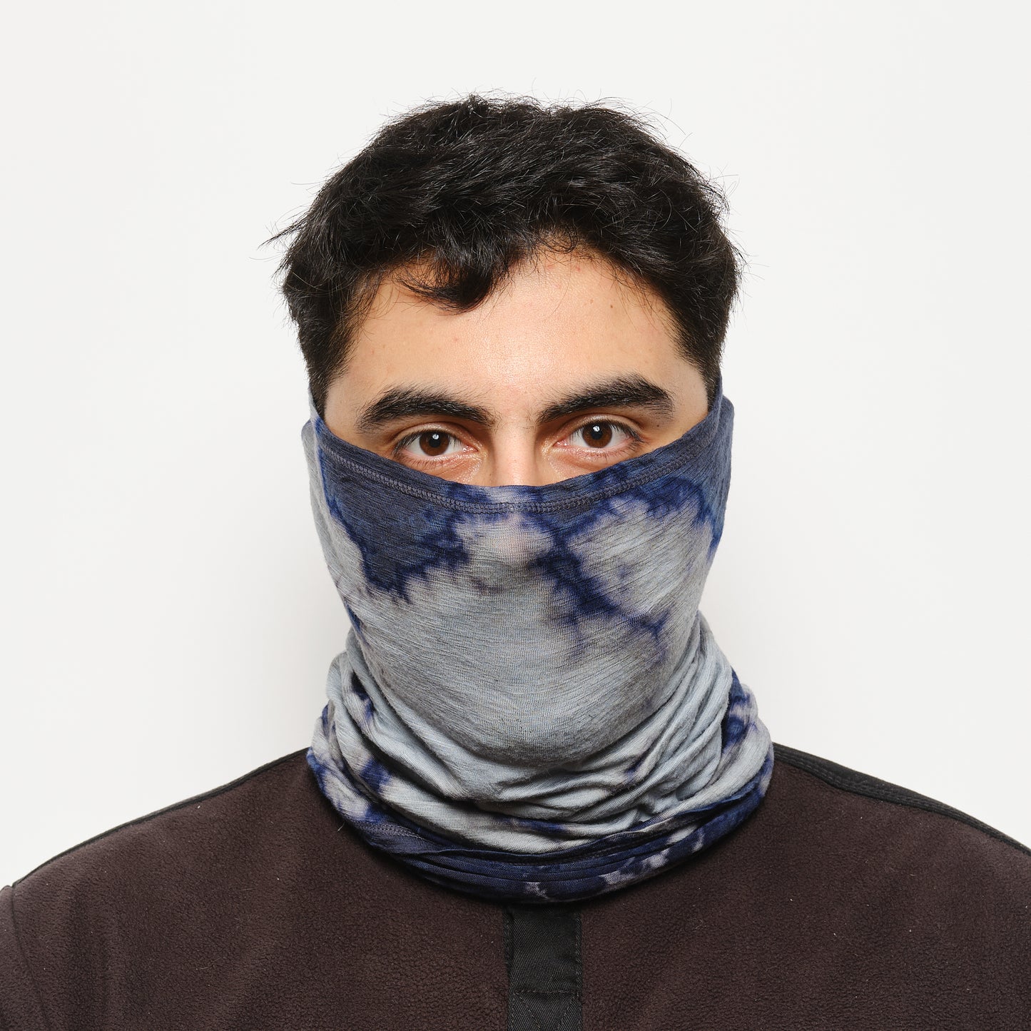 Tour de Cou - Buff - Merino Lightweight Natural Dye (Navy)