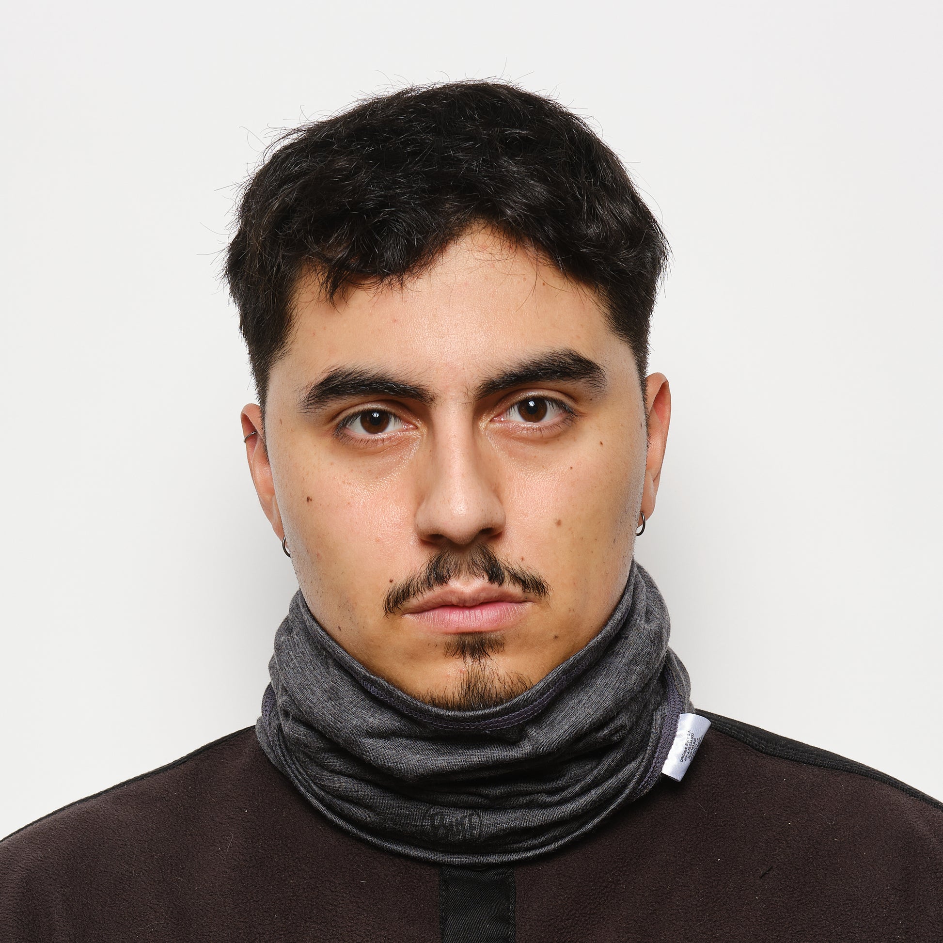 Tour de Cou - Buff - Merino Lightweight (Solid Grey)