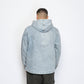 Town & Country T&C - Denim Hooded Coach Jacket (Blue Used Wash)