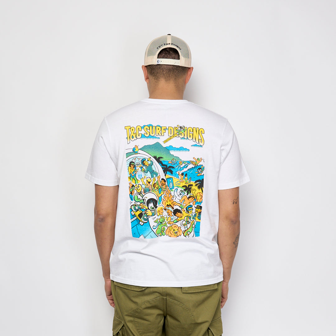 Town & Country T&C - Jon Scene S/S Tee (White)