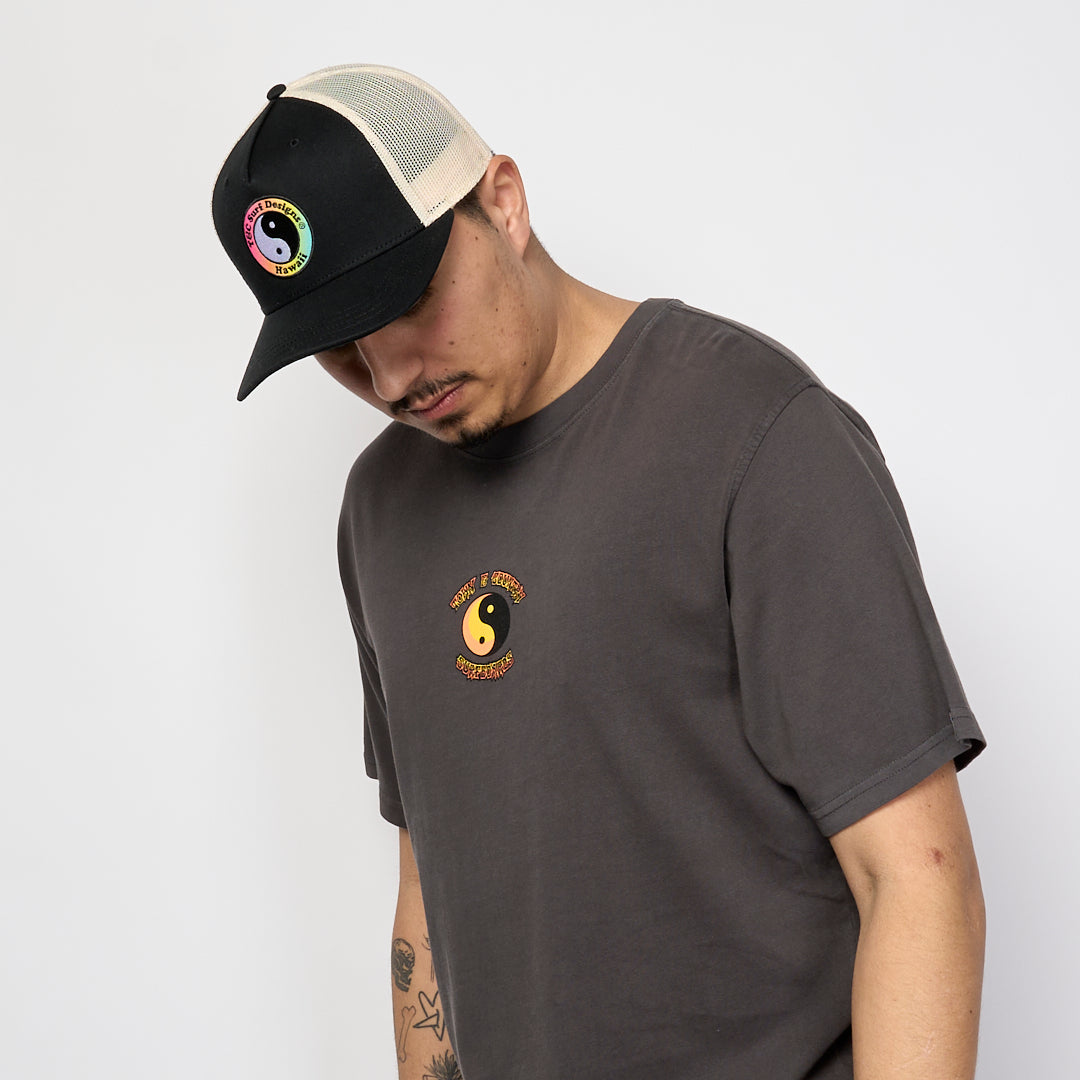 Town & Country T&C - Jon Wings S/S Tee (Washed Black)