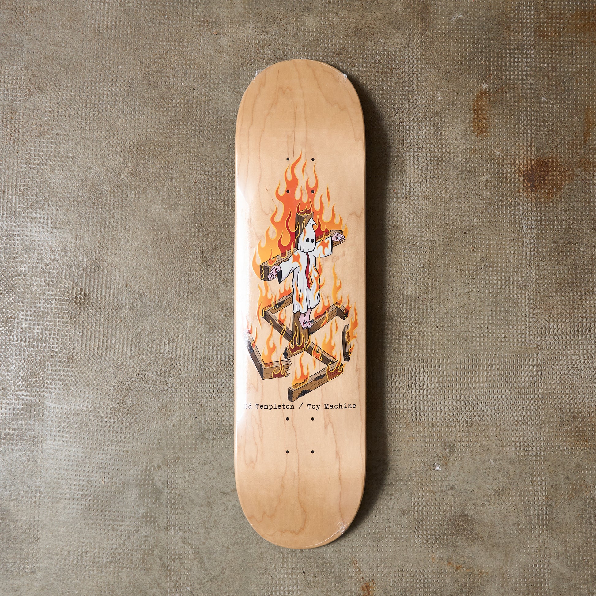 Toy Machine - Ed Templeton Charred Cross Deck