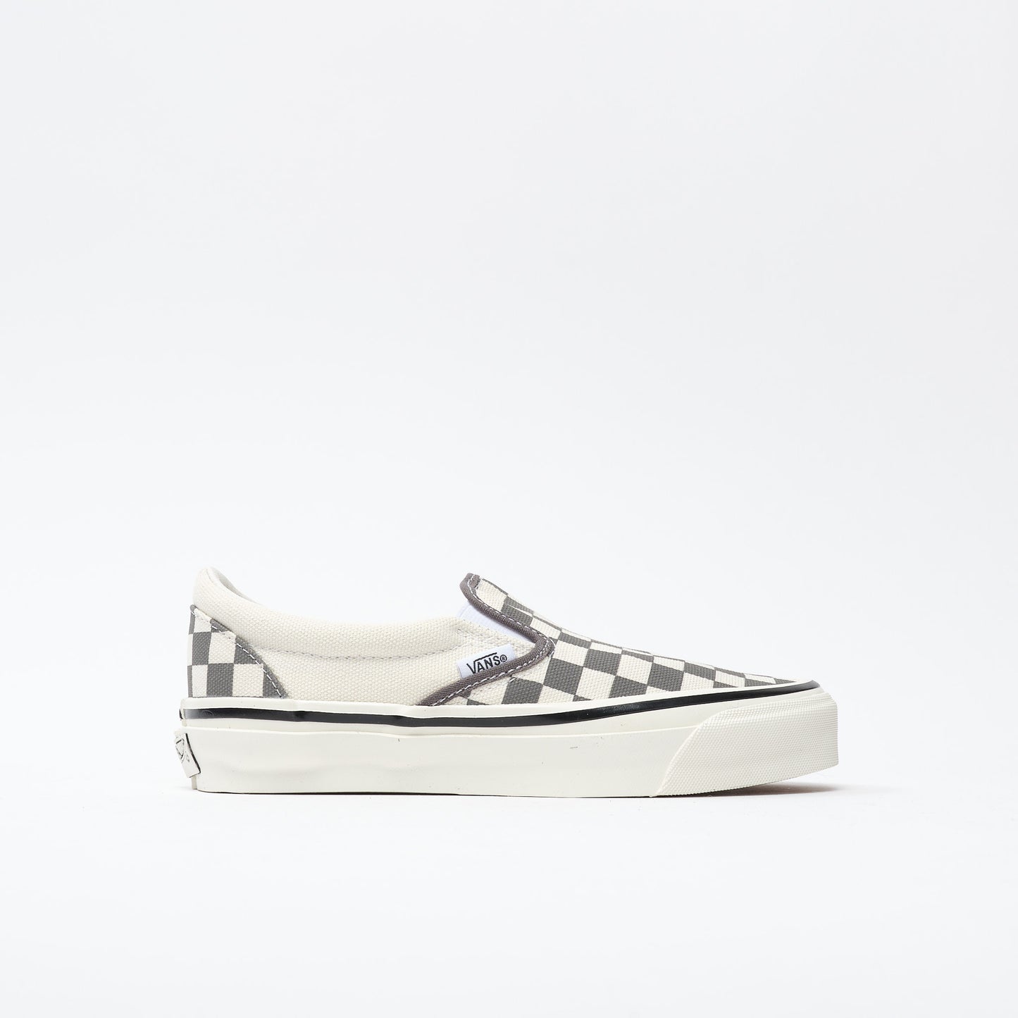Vans Lx Slip-On Reissue 98 Lx Checkerboard Pewter Gray