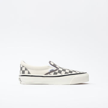 Vans Lx Slip-On Reissue 98 Lx Checkerboard Pewter Gray