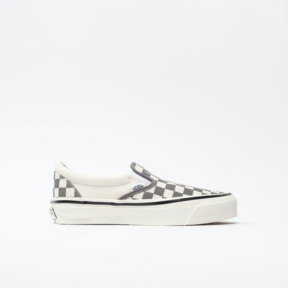 Vans Lx Slip-On Reissue 98 Lx Checkerboard Pewter Gray