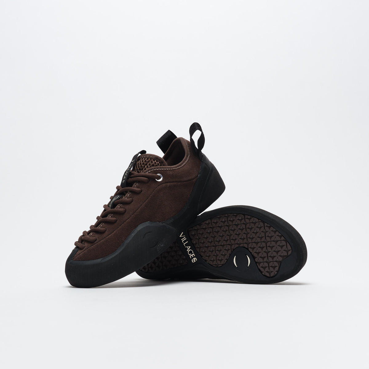 Village PM - 1PM Leather Suede Chocolate / Natural Black