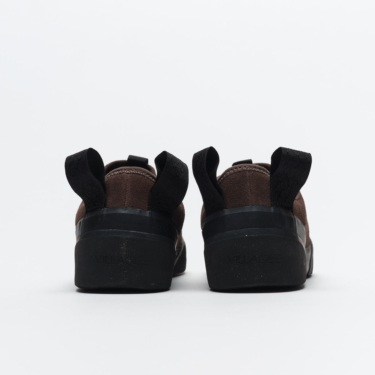 Village PM - 1PM Leather Suede Chocolate / Natural Black
