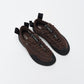 Village PM - 1PM Leather Suede Chocolate / Natural Black