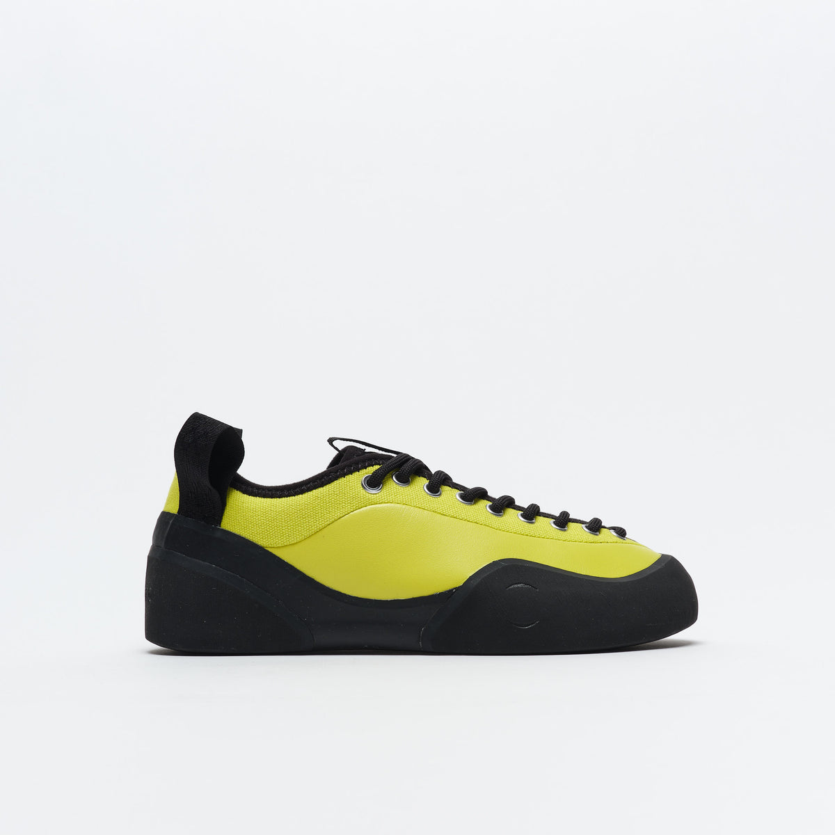 Village PM - 1PM Full grain Leather Lime LTR / Natural Black