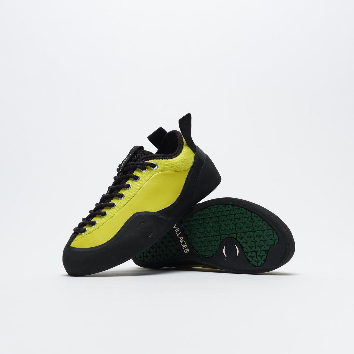 Village PM - 1PM Full grain Leather Lime LTR / Natural Black