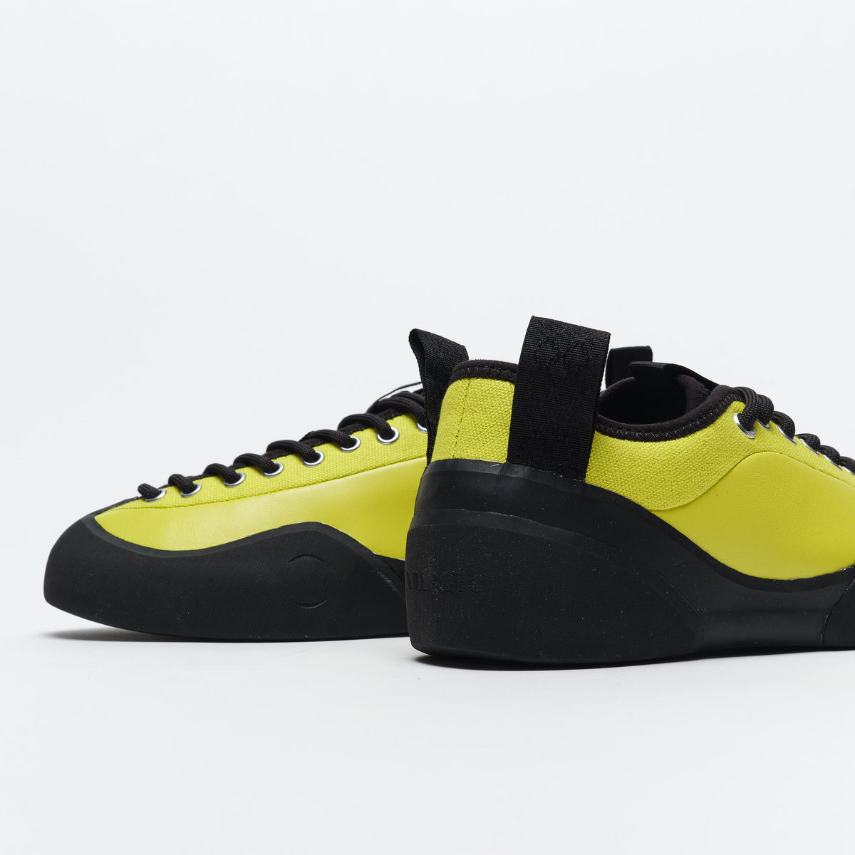 Village PM - 1PM Full grain Leather Lime LTR / Natural Black