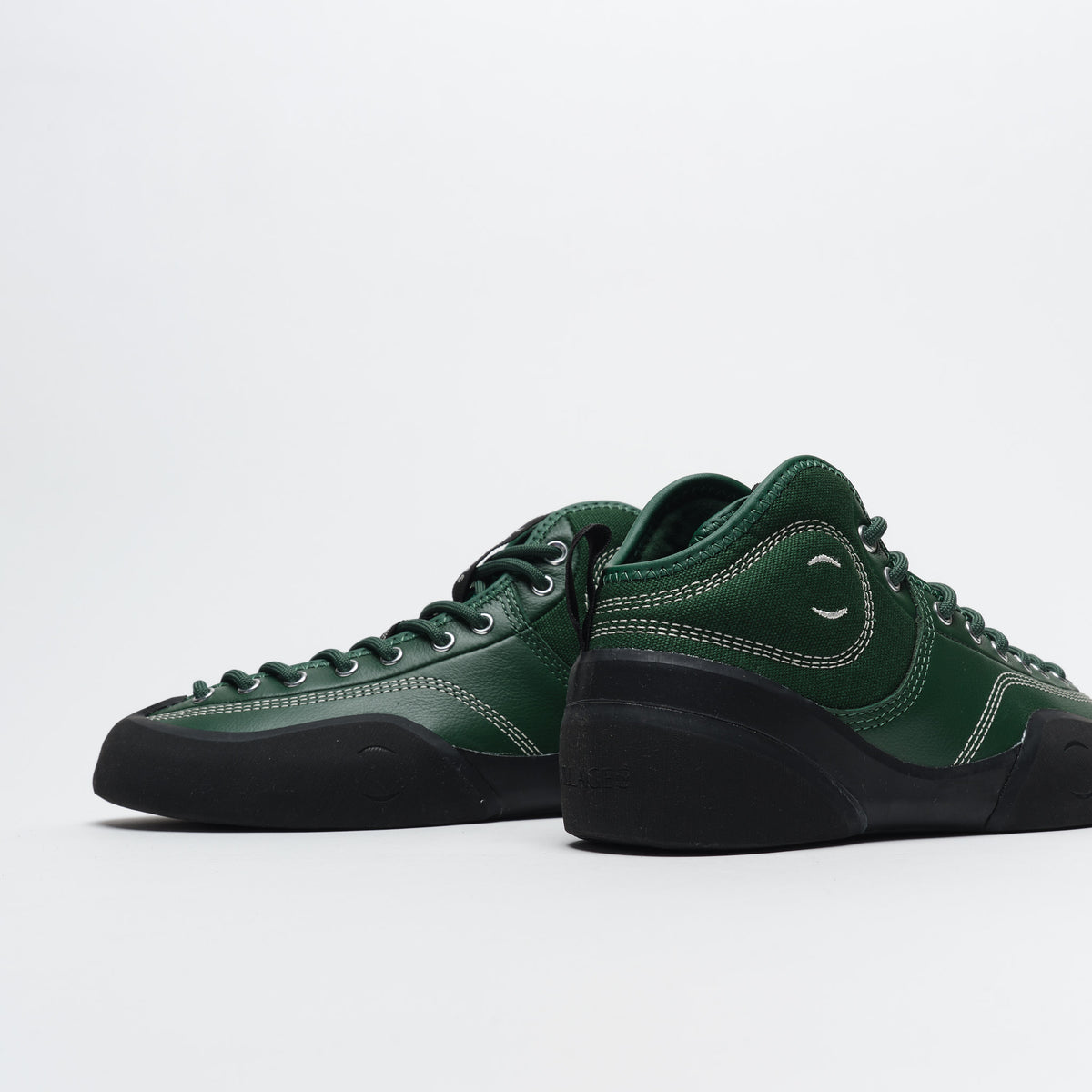 Village PM - 1PM Mid Full Grain Leather Canvas Green LTR/Natural Black