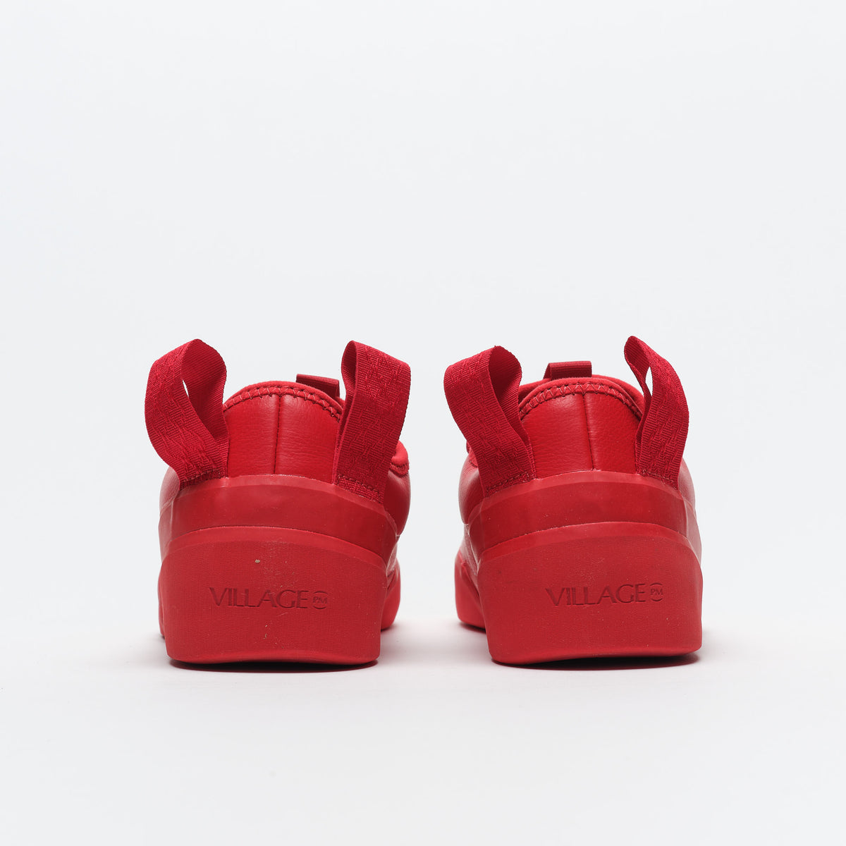 VIllage PM - 1 PM  Full Grain Leather Red LTR 