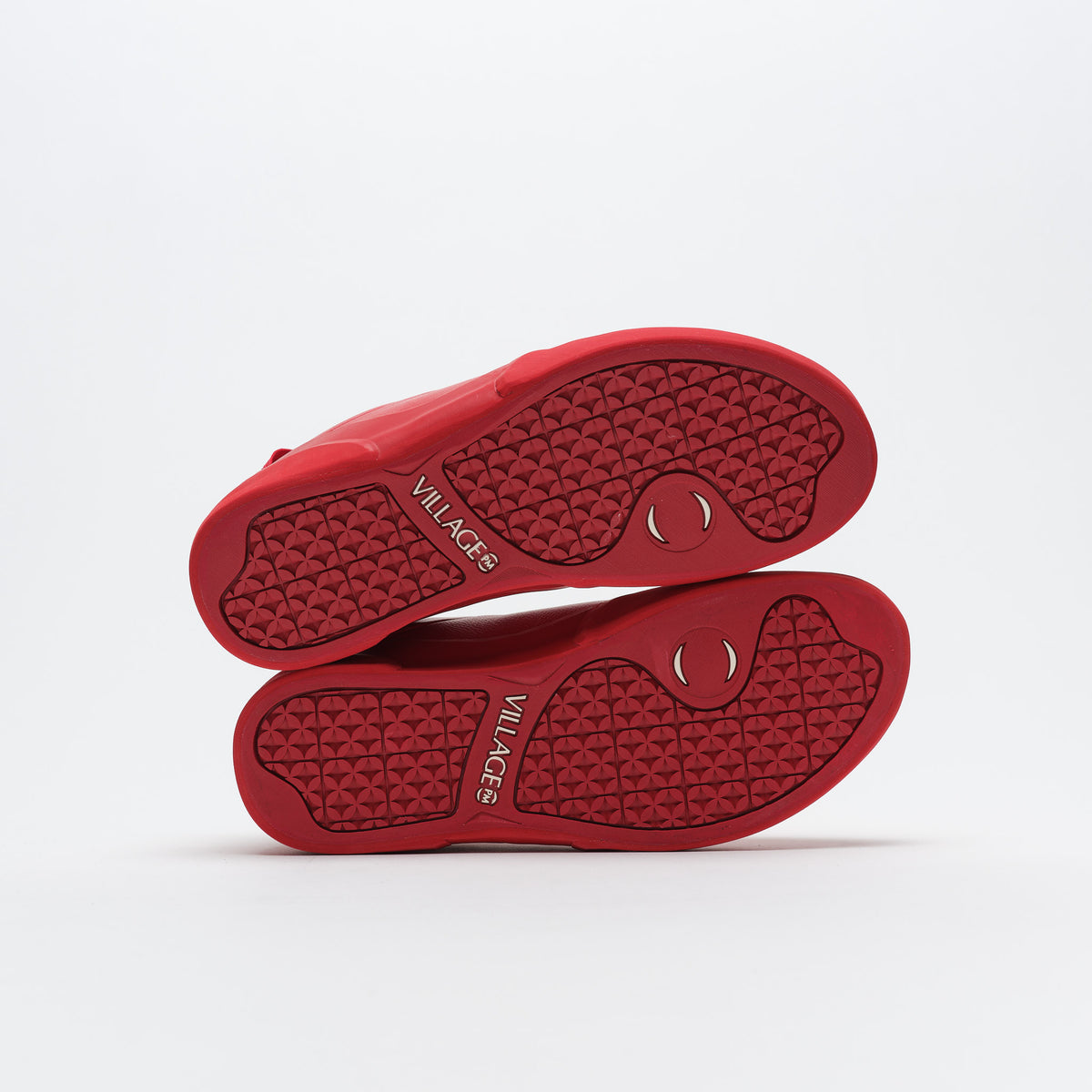 VIllage PM - 1 PM  Full Grain Leather Red LTR 