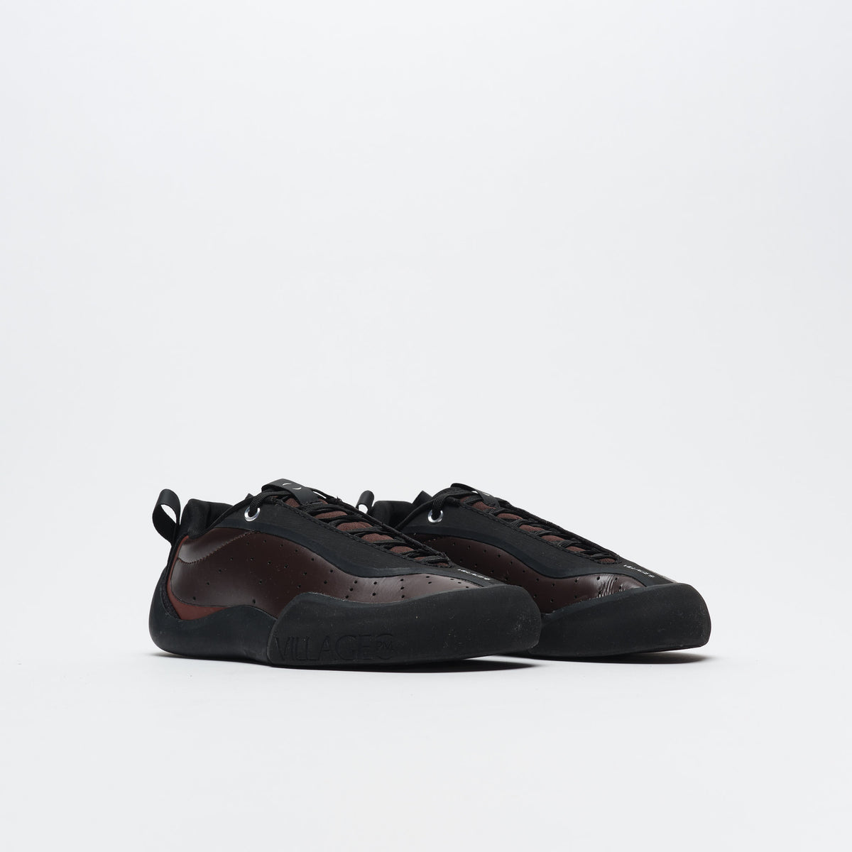 Village PM - 2PM Synthetic Leather Maroon / Natural Black