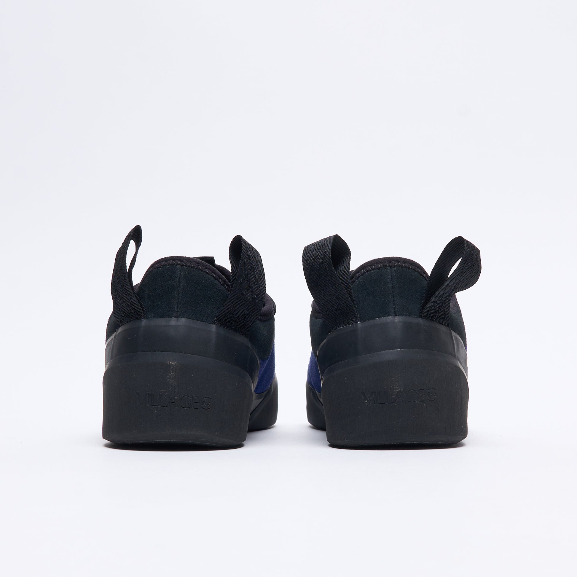 Village PM - 1 PM Suede Leather (Blueprint/Black/Natural Black)