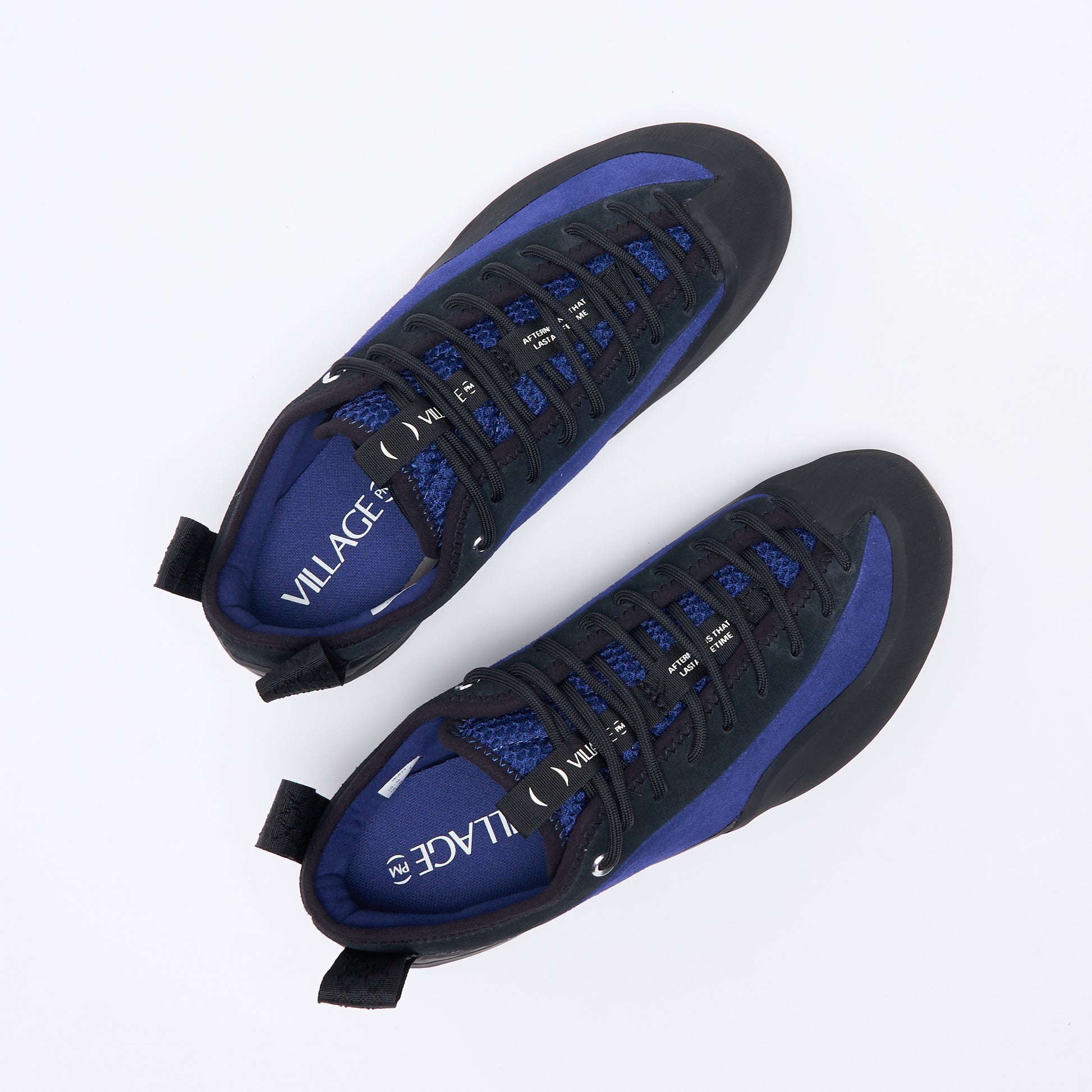 Village PM - 1 PM Suede Leather (Blueprint/Black/Natural Black)