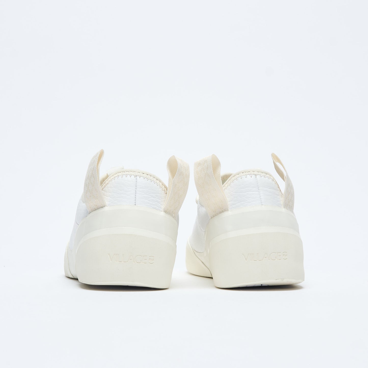 Village PM - 1PM Leather (White/Whisper White)