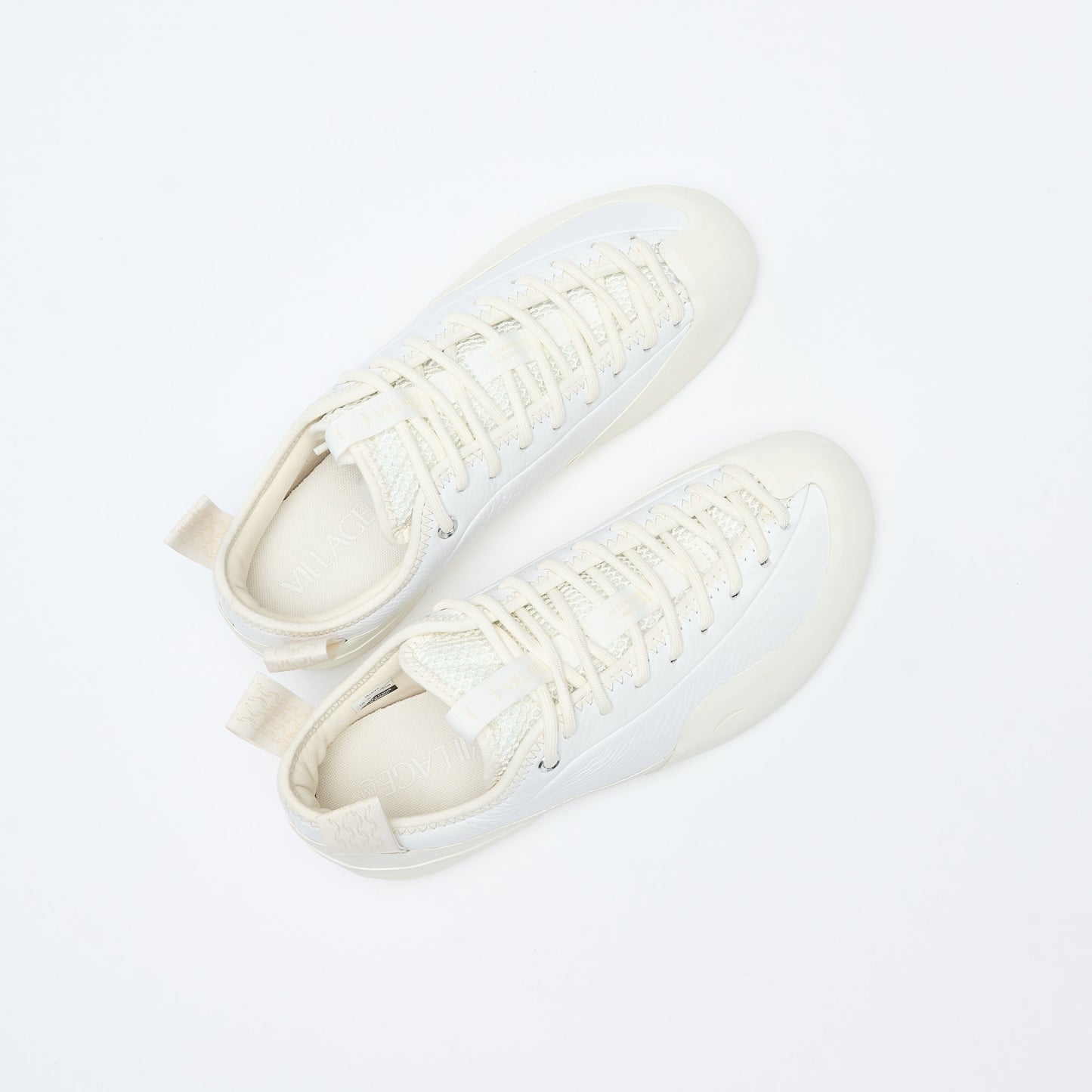 Village PM - 1PM Leather (White/Whisper White)