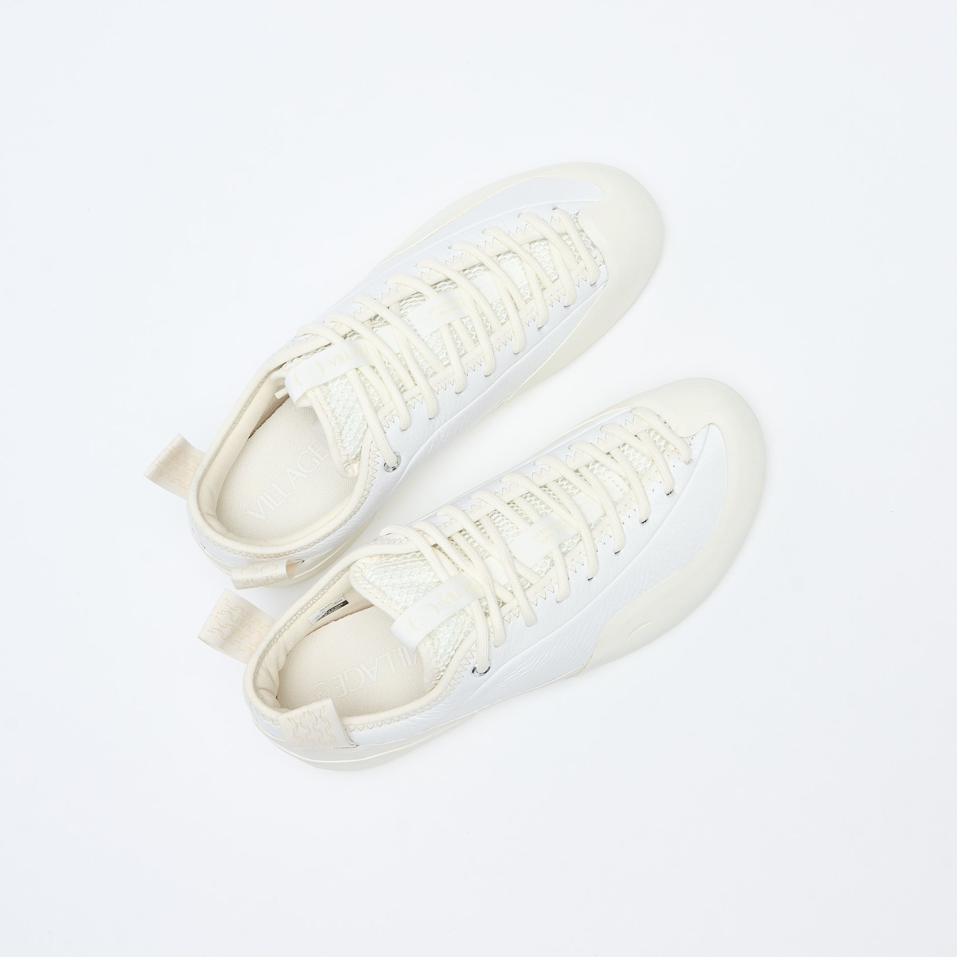 Village PM - 1PM Leather (White/Whisper White)