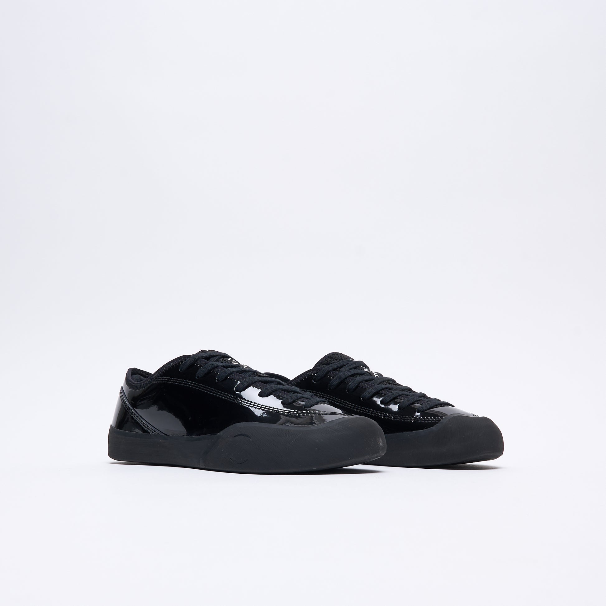 Village PM - 1.30 PM Synthetic Leather (Gloss Black/Natural Black)