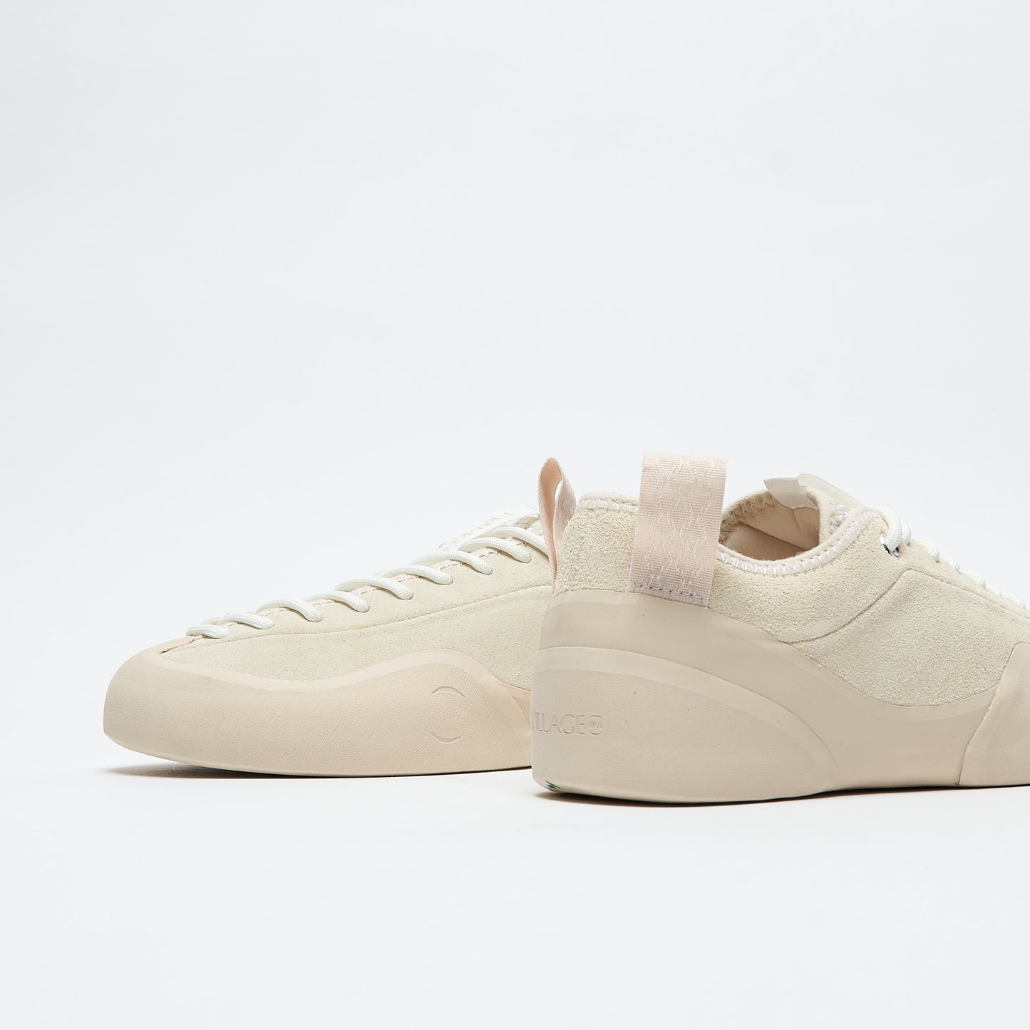 Village PM - 1PM Leather Suede (Cream/Cream)