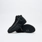 Village PM - 1PM Mid Leather Suede / Canvas (Black/Natural Black)